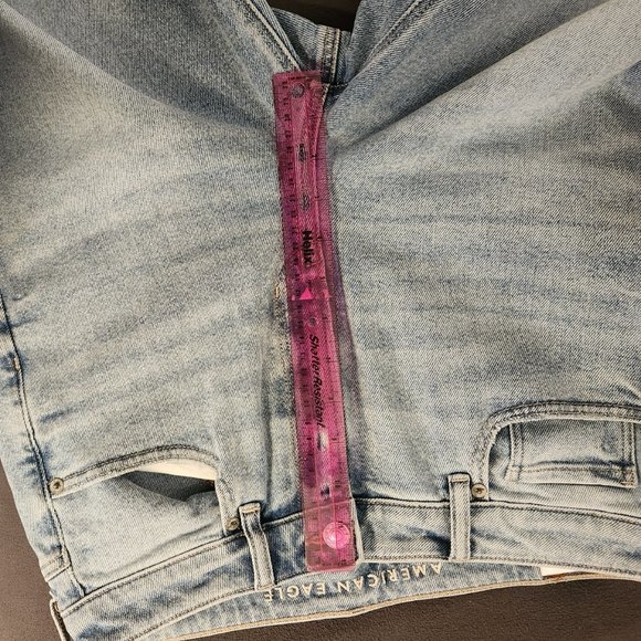 American Eagle Mom Stretch Jean, 8 short, womens - Picture 8 of 8